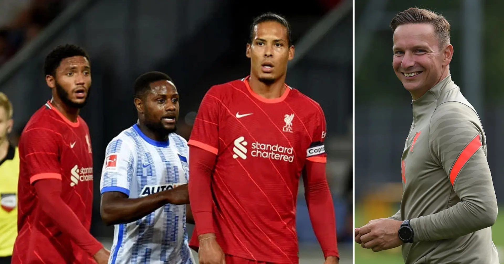 'It must have been so special for them': Pep Lijnders reacts to Virgil van Dijk and Joe Gomez return to pitch