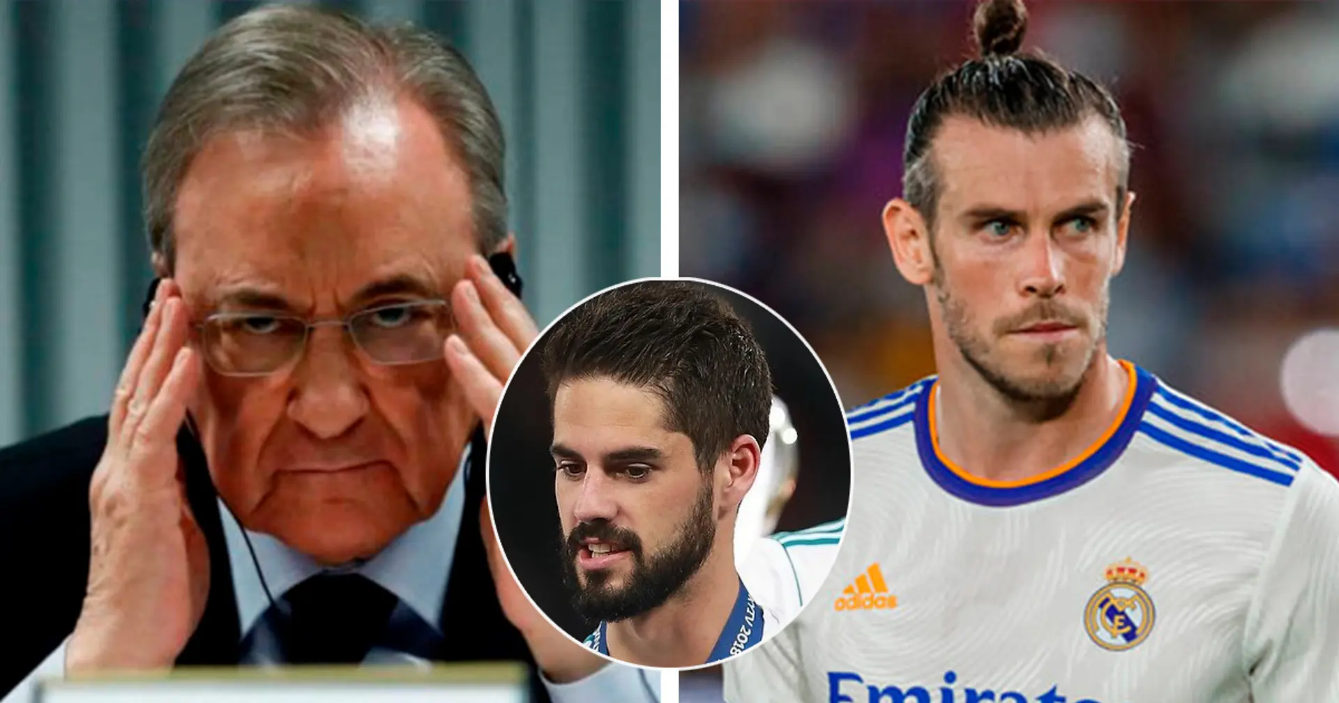 Il Real Madrid ha messo sul mercato 6 giocatori, tra cui Bale e Isco