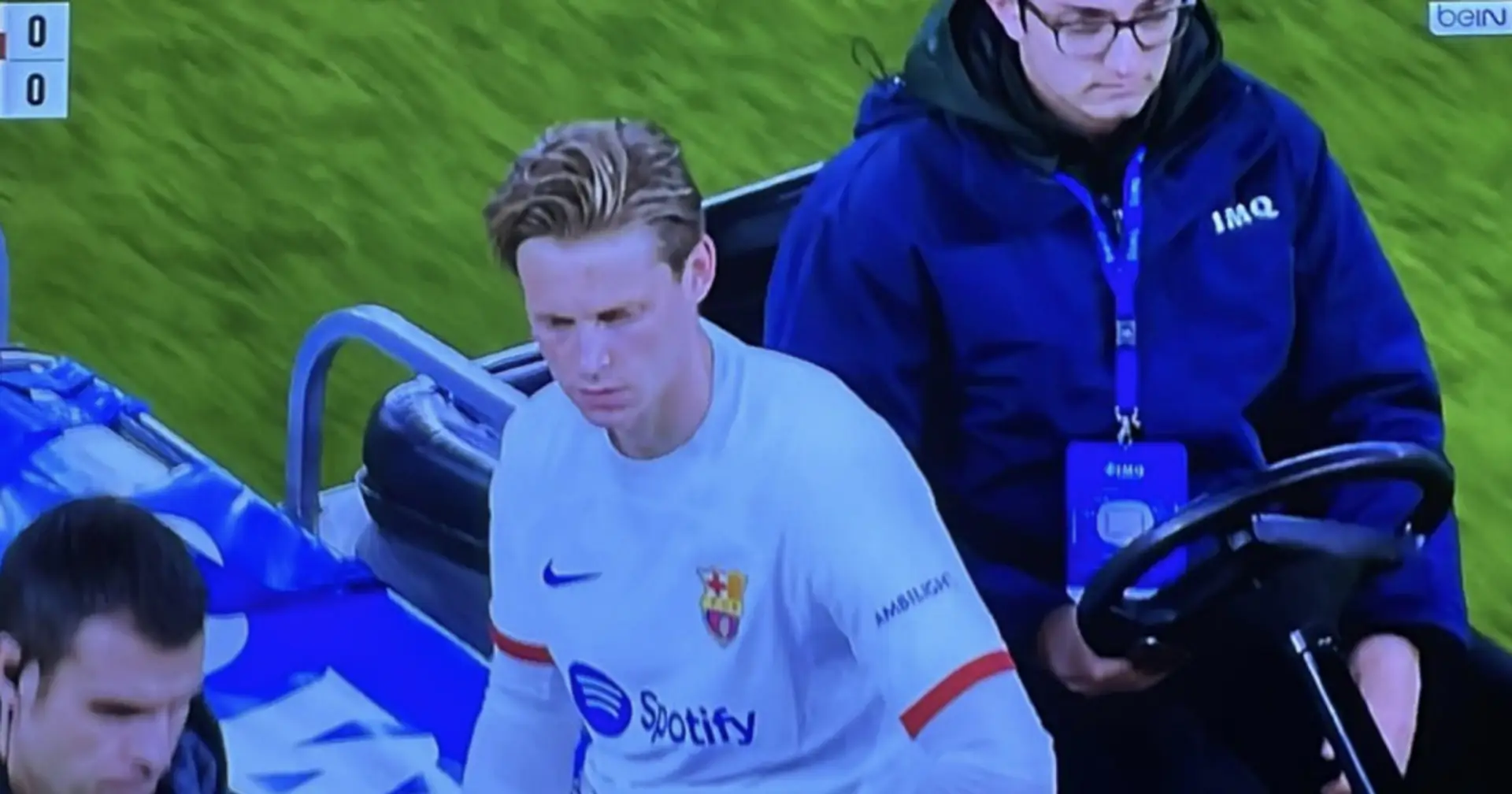 What exactly happened to Frenkie de Jong against Athletic Club