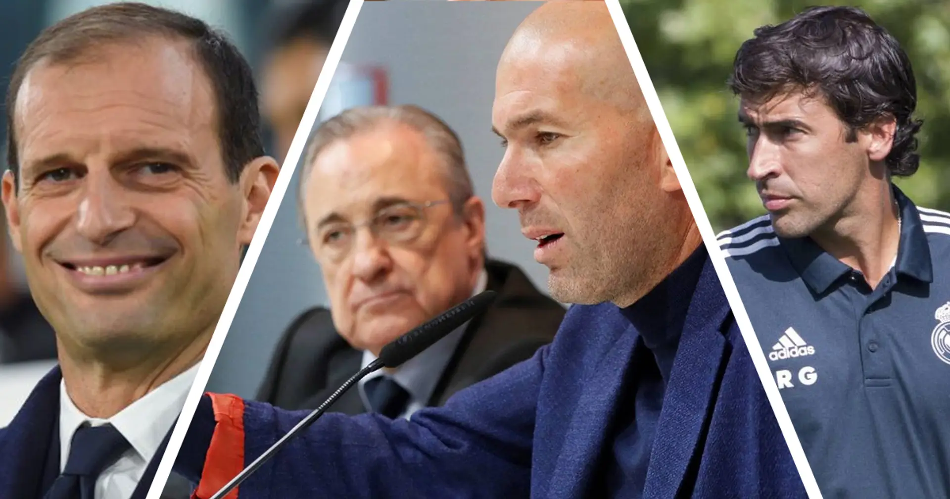 Si se va Zidane el Madrid baraja dos opciones: Raúl o Allegri