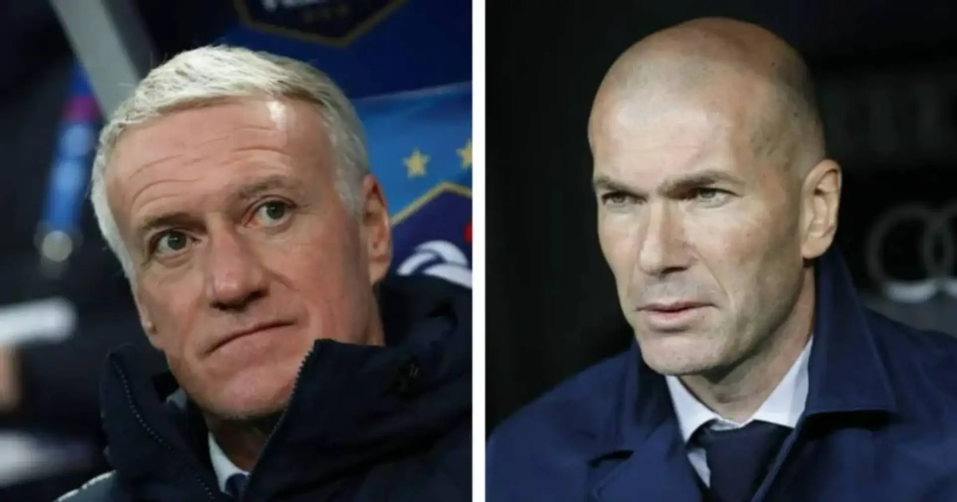 Zidane agotará su contrato y Deschamps de momento no se mueve de la selección gala (fiabilidad: 5 estrellas)