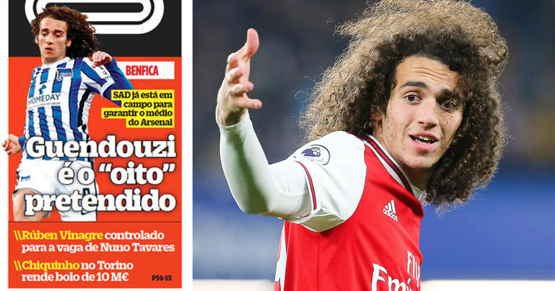 🚨 Grosse menace pour Guendouzi, cible de l'OM! La presse portugaise annonce des discussions entre Arsenal et Benfica (fiabilité: 5 étoiles)