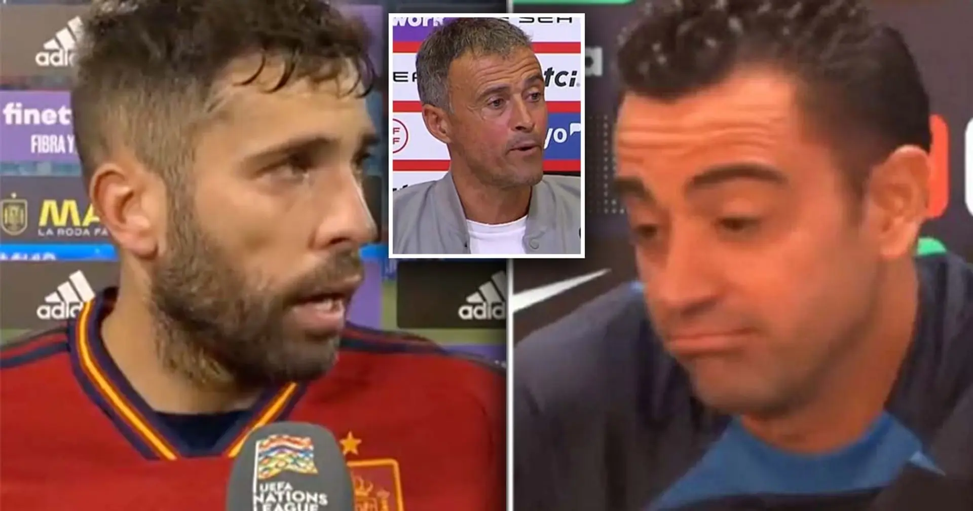 'I want to thank Luis Enrique for trusting me': Jordi Alba possibly aims dig at Xavi after Spain match
