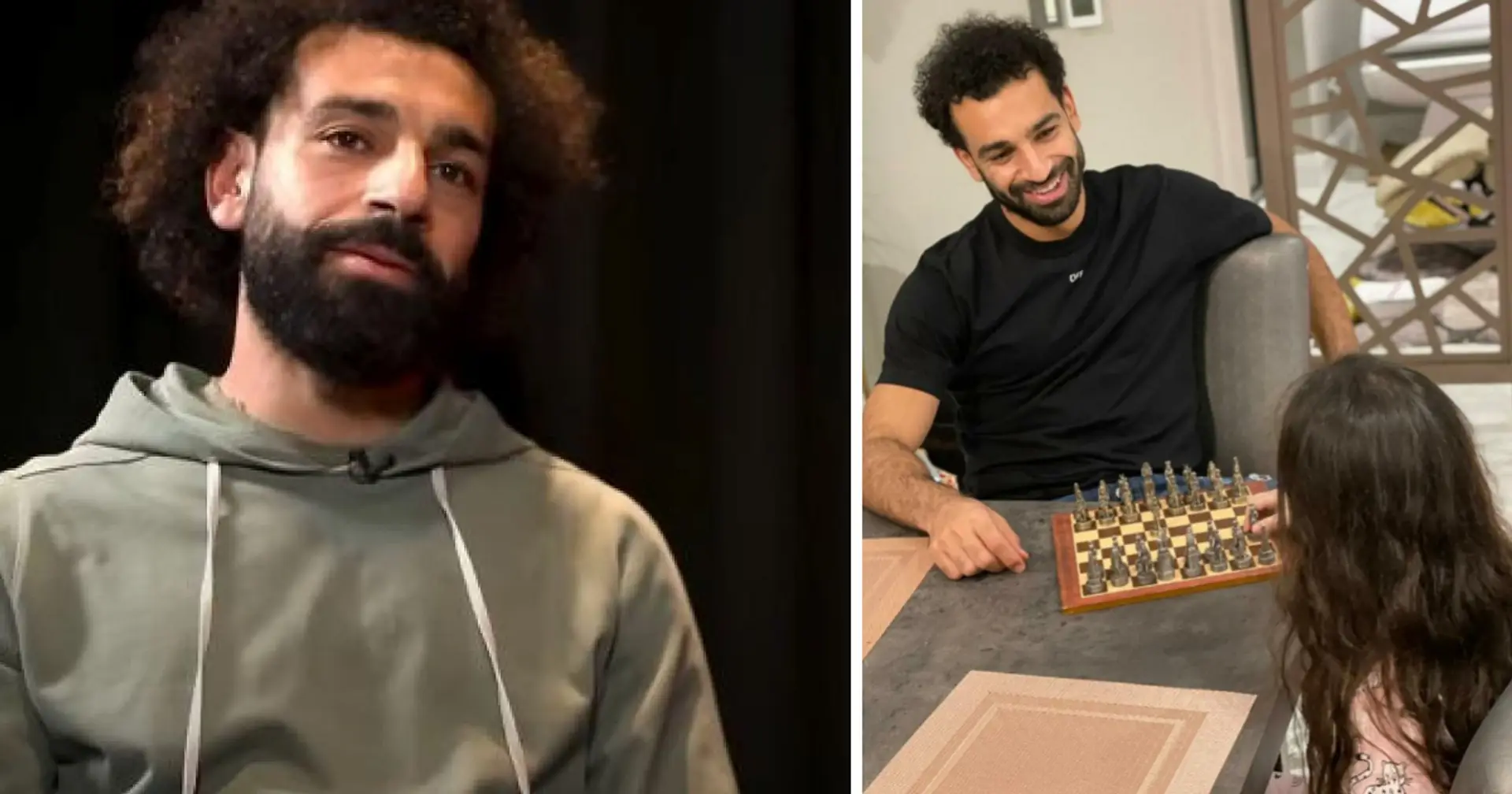 Salah begann mit dem Schachspiel: "Ich bin gut. Ich hoffe, dass ich gegen Carlsen spielen kann, aber niemand hat eine Chance gegen ihn"