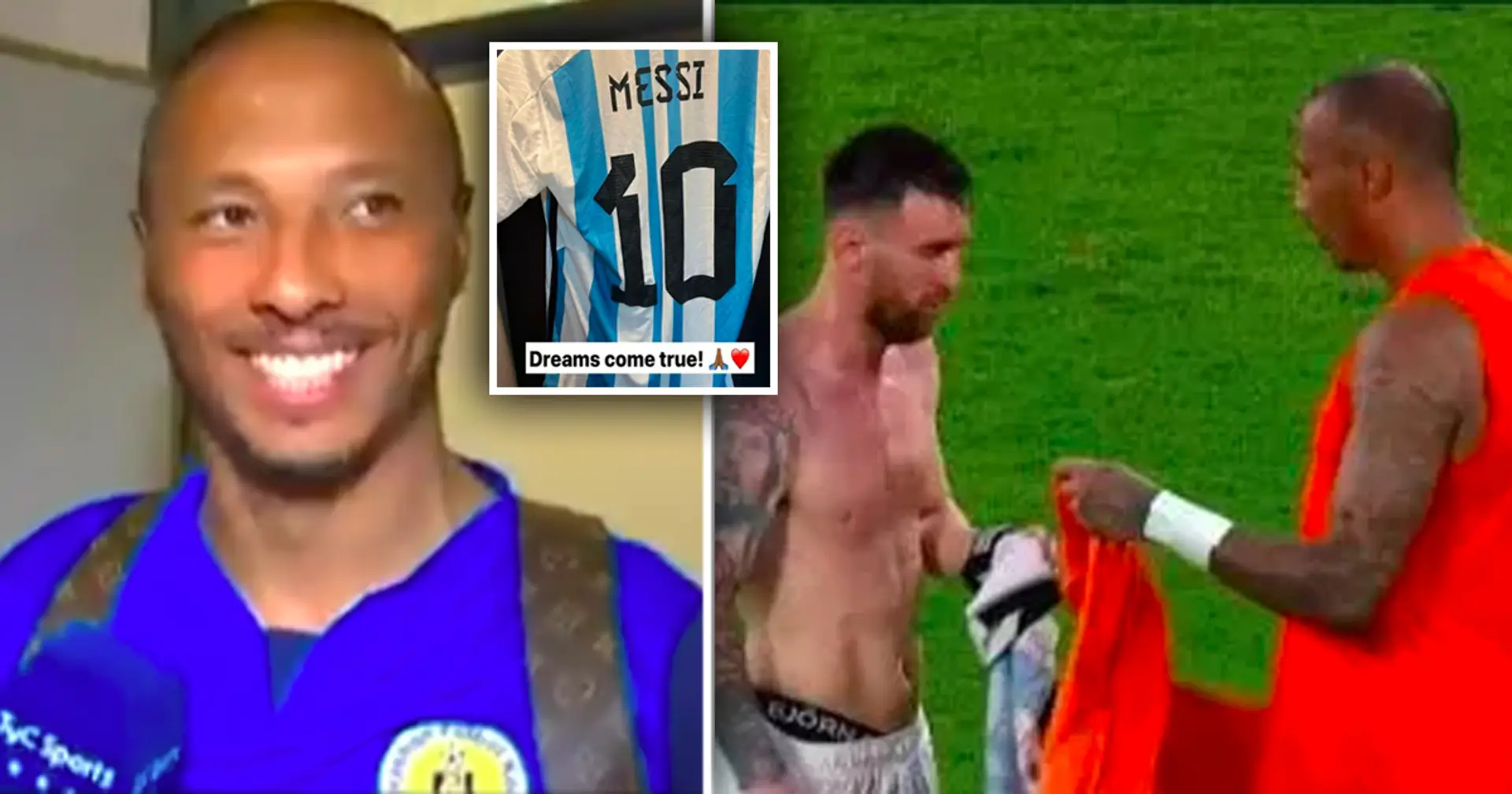 'I'm never taking it off now, even to sleep': Curacao GK talks swapping shirts with Messi after conceding 7 goals