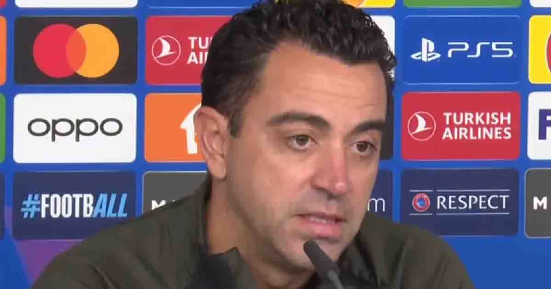 Xavi names Barca's two major objectives going into Shakhtar Donetsk game