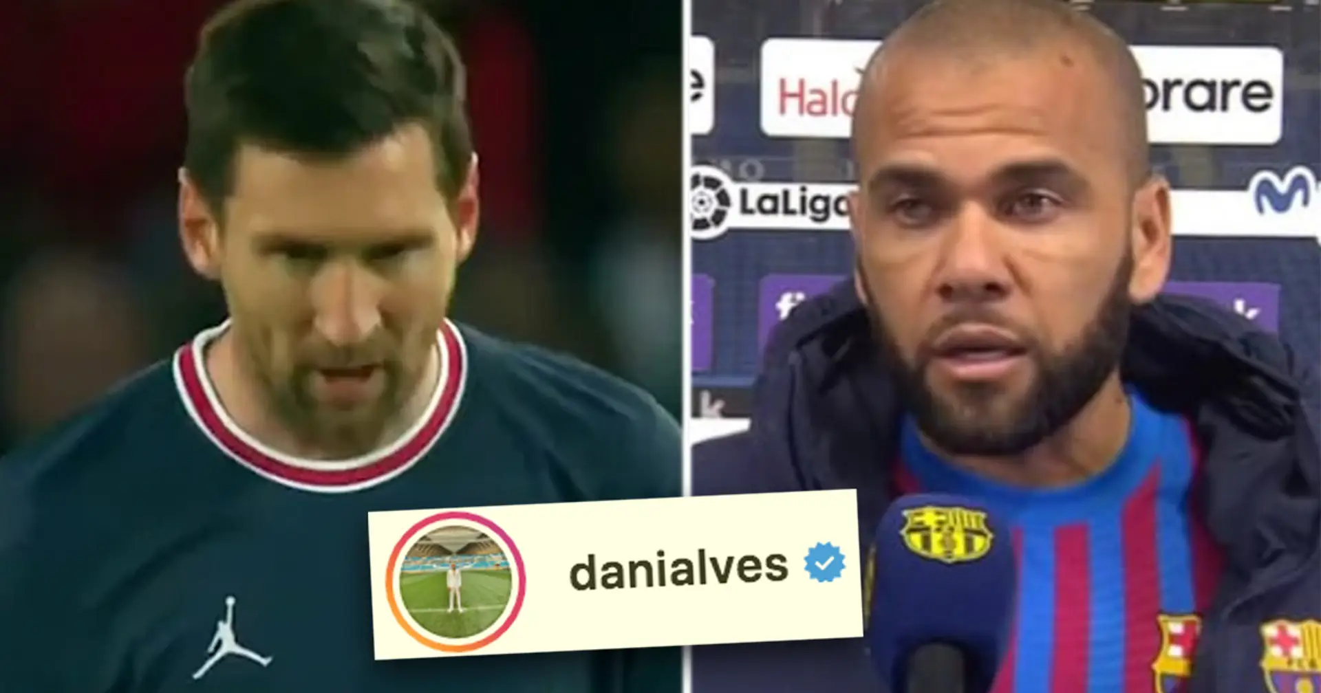 "Que ce soit fait par quelqu'un qui est meilleur que moi": Dani Alves soutient Messi pour battre son record exceptionnel