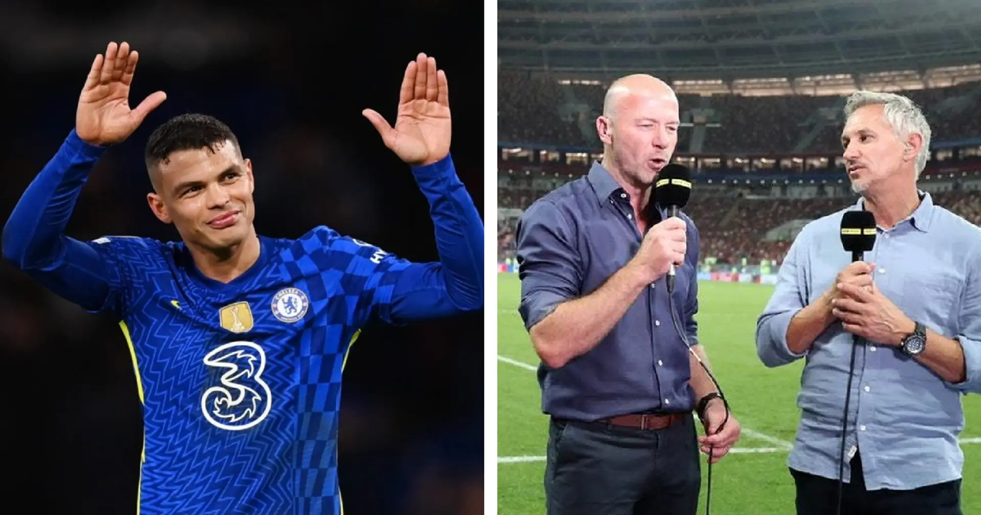 'The way he plays, he could play until he’s 58': Shearer, Lineker & Woodgate can't get enough of Thiago Silva