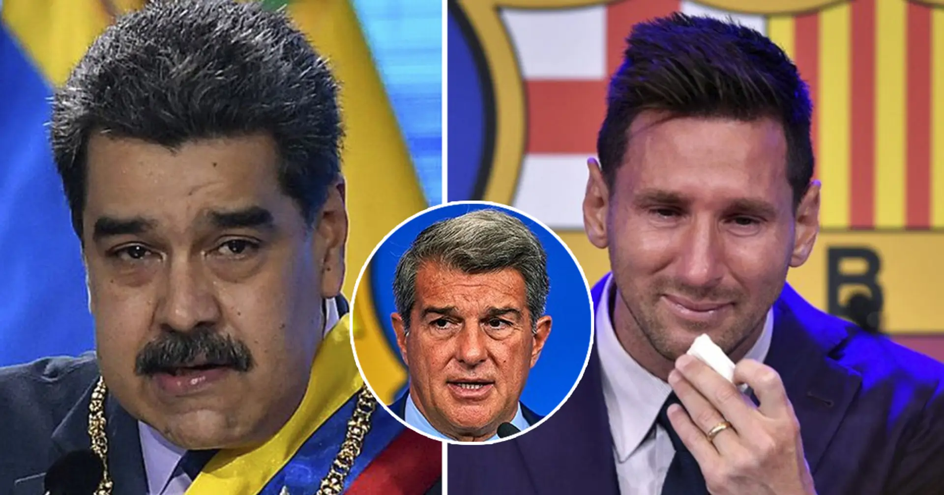 ''Horrible! Ils l'ont utilisé et après ils lui ont donné des coups de pied'': le président vénézuélien réagit au départ de Messi du Barça