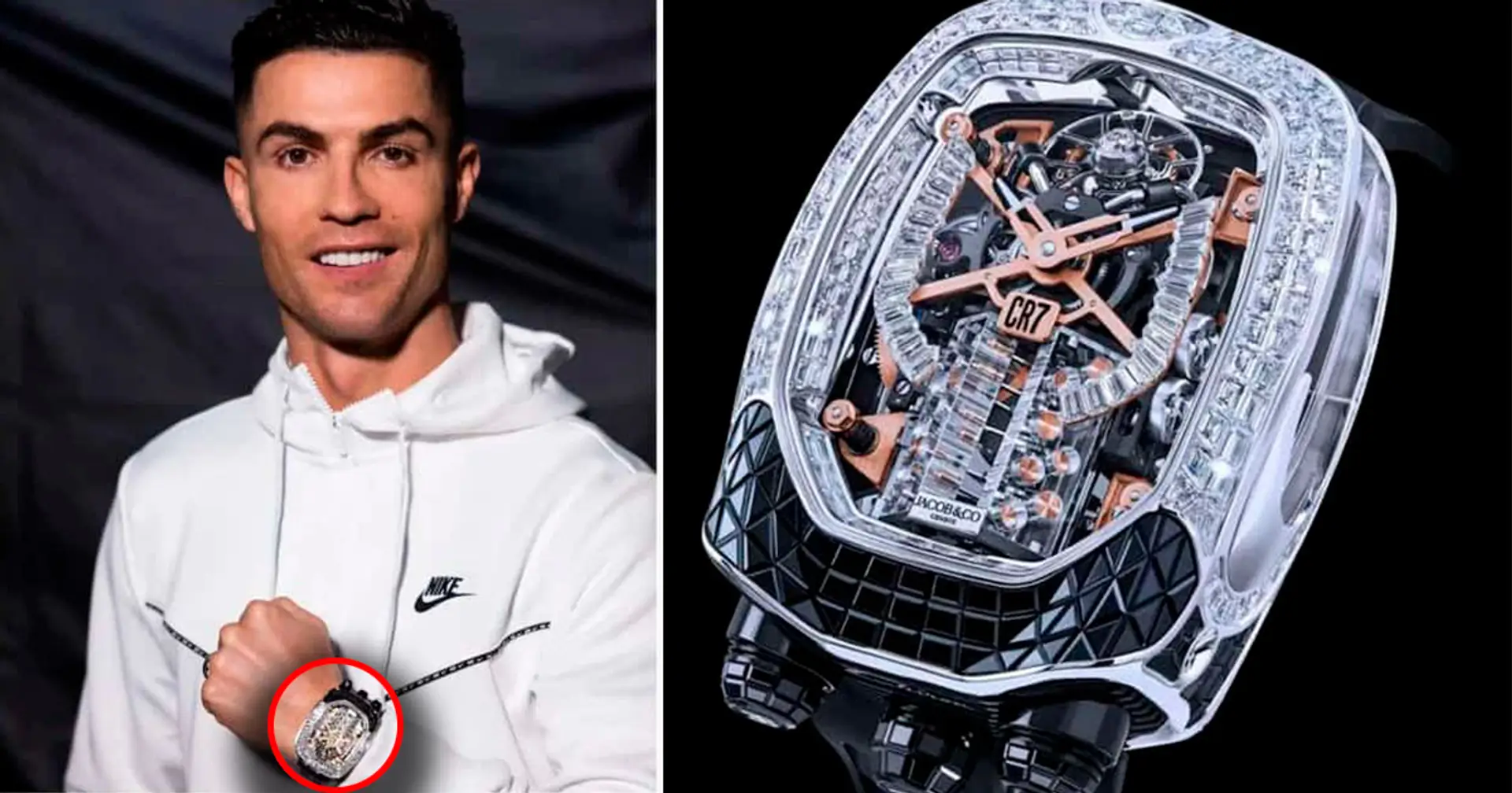 Cristiano Ronaldo kauft sich eine 1-Millionen-Dollar-Uhr, die zu seinem Bugatti Chiron passt