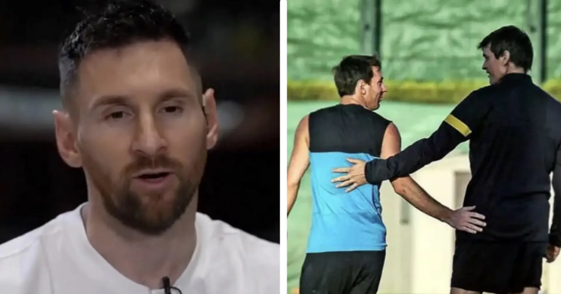 "Nous n'avons pas oublié": Leo Messi envoie un message sur une légende du Barça