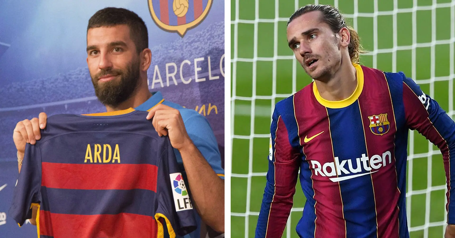 Absolute flop or different circumstances? Griezmann's Barca stats surprisingly worse than Arda Turan's