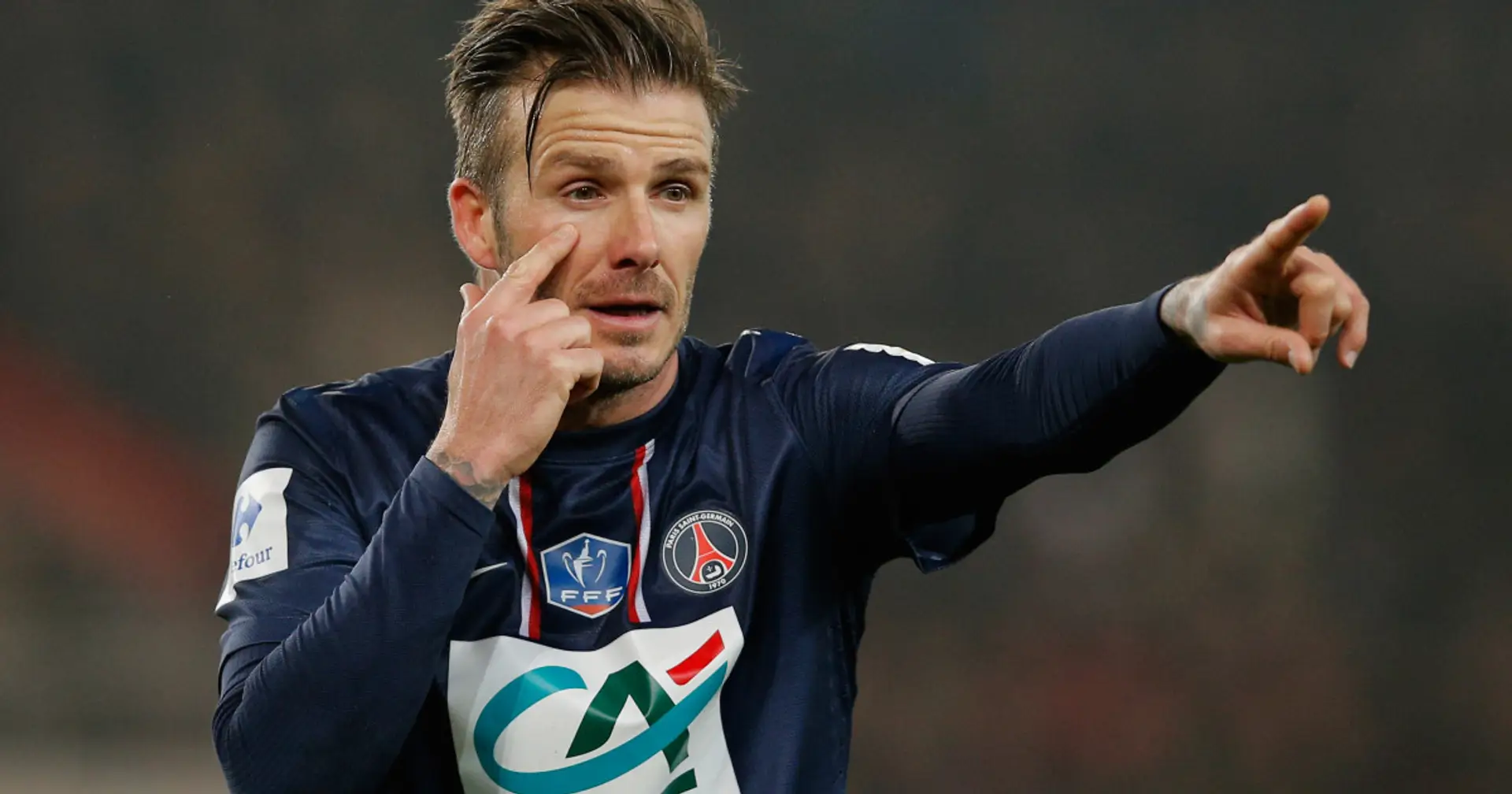 David Beckham donated 100% of wages to charity during PSG spell