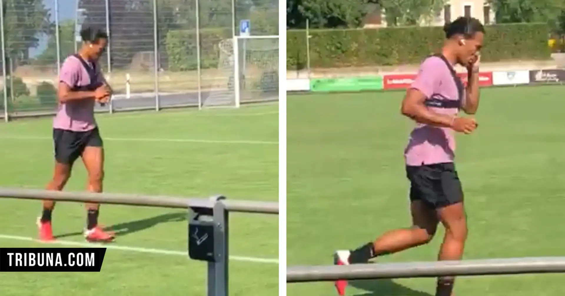 'We had to break our piggy bank': Swiss sixth-tier 'announce' Virgil van Dijk after training session at their ground