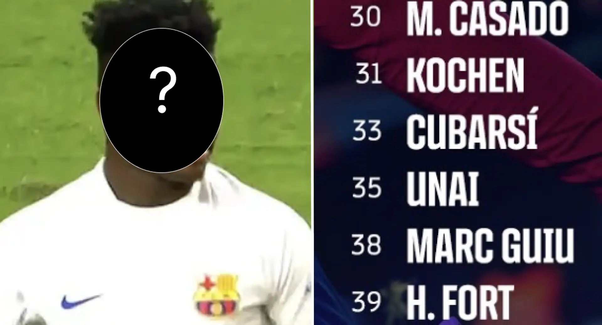 Barcelona announce squad for Mallorca – one new name IN