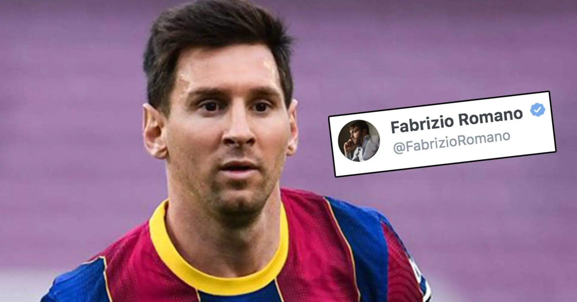 Reliable Fabrizio Romano confirms Messi-Barca problems, gives hopeful update