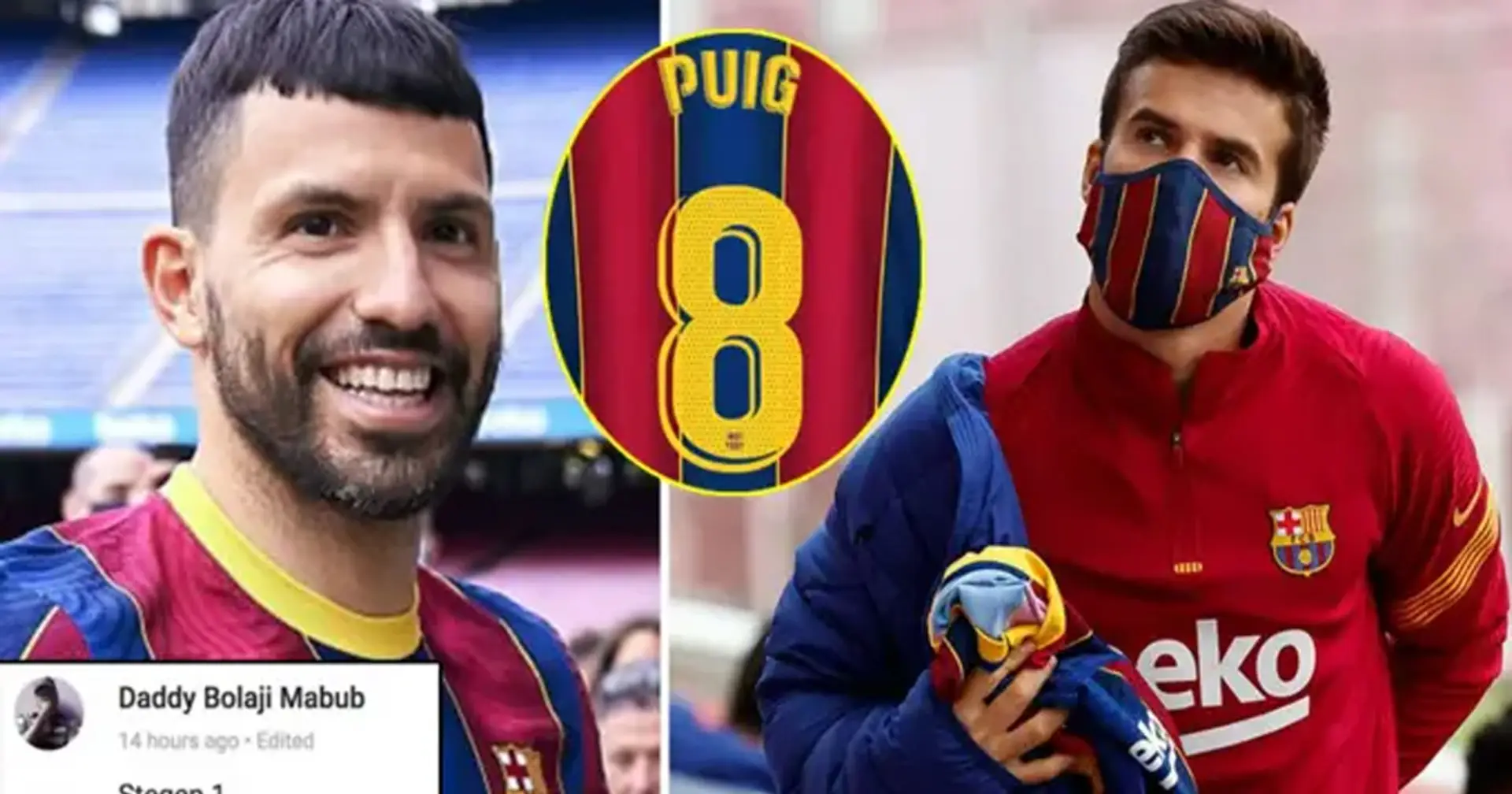 Agüero con el '9', Pedri-Puig llevarán los números de Xavi-Iniesta: la afición reparte a la perfección los dorsales del Barça