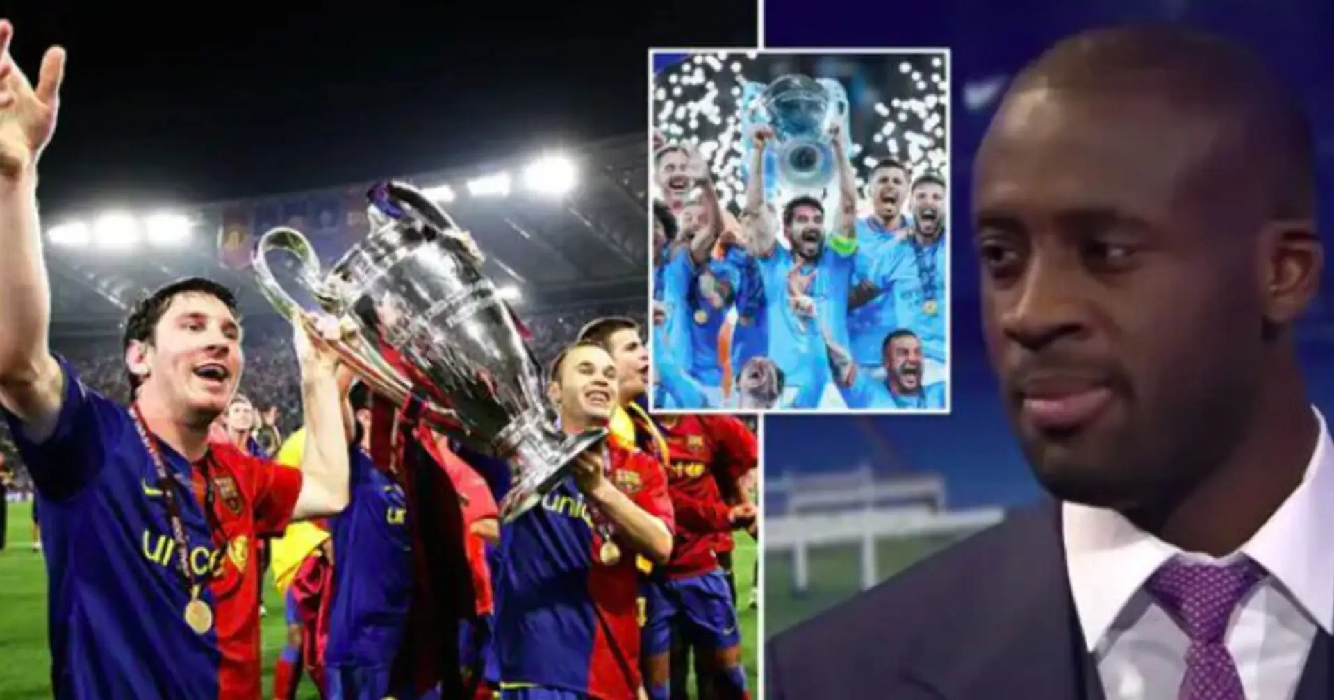 Yaya Toure wählt eine stärkere Mannschaft: Barça von 2009 oder Manchester City von 2023