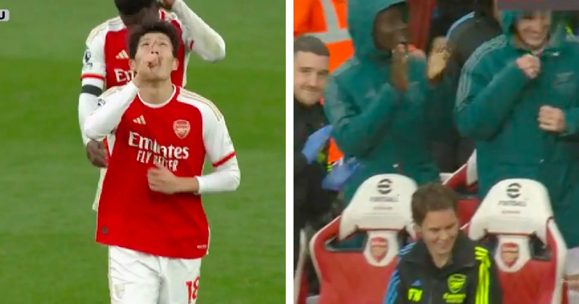 Reason Arsenal players were all happy for Tomiyasu after his goal v Sheffield United