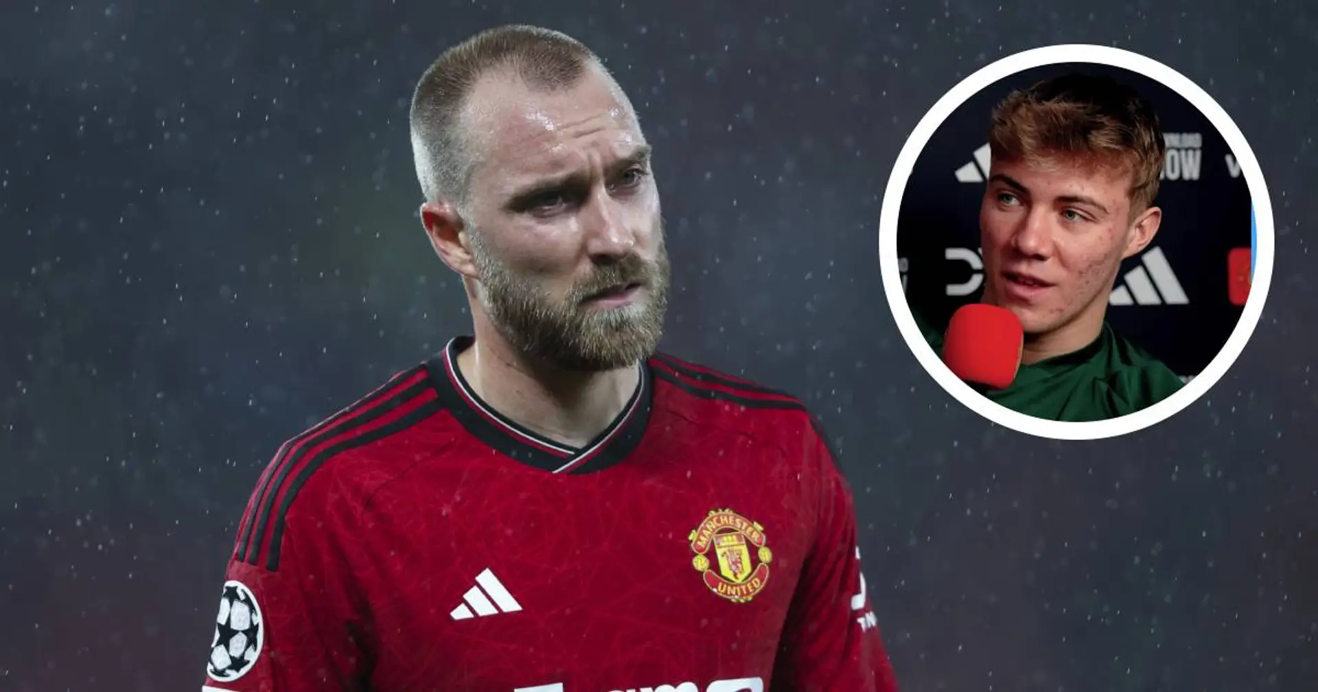 'I know what it's like': Rasmus Hojlund responds to Christian Eriksen claiming he's unhappy at Man United