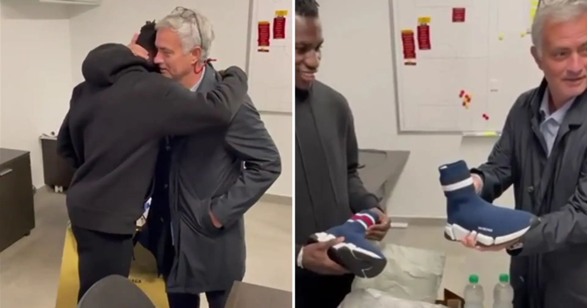 Promises kept: Jose Mourinho buys Roma youngster €800 shoes after first goals for senior team