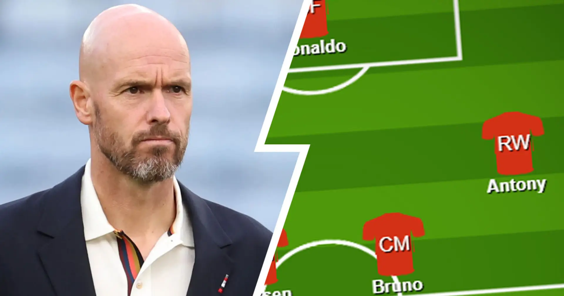 How Man United can line up vs Man City without Rashford or Martial - shown in pic