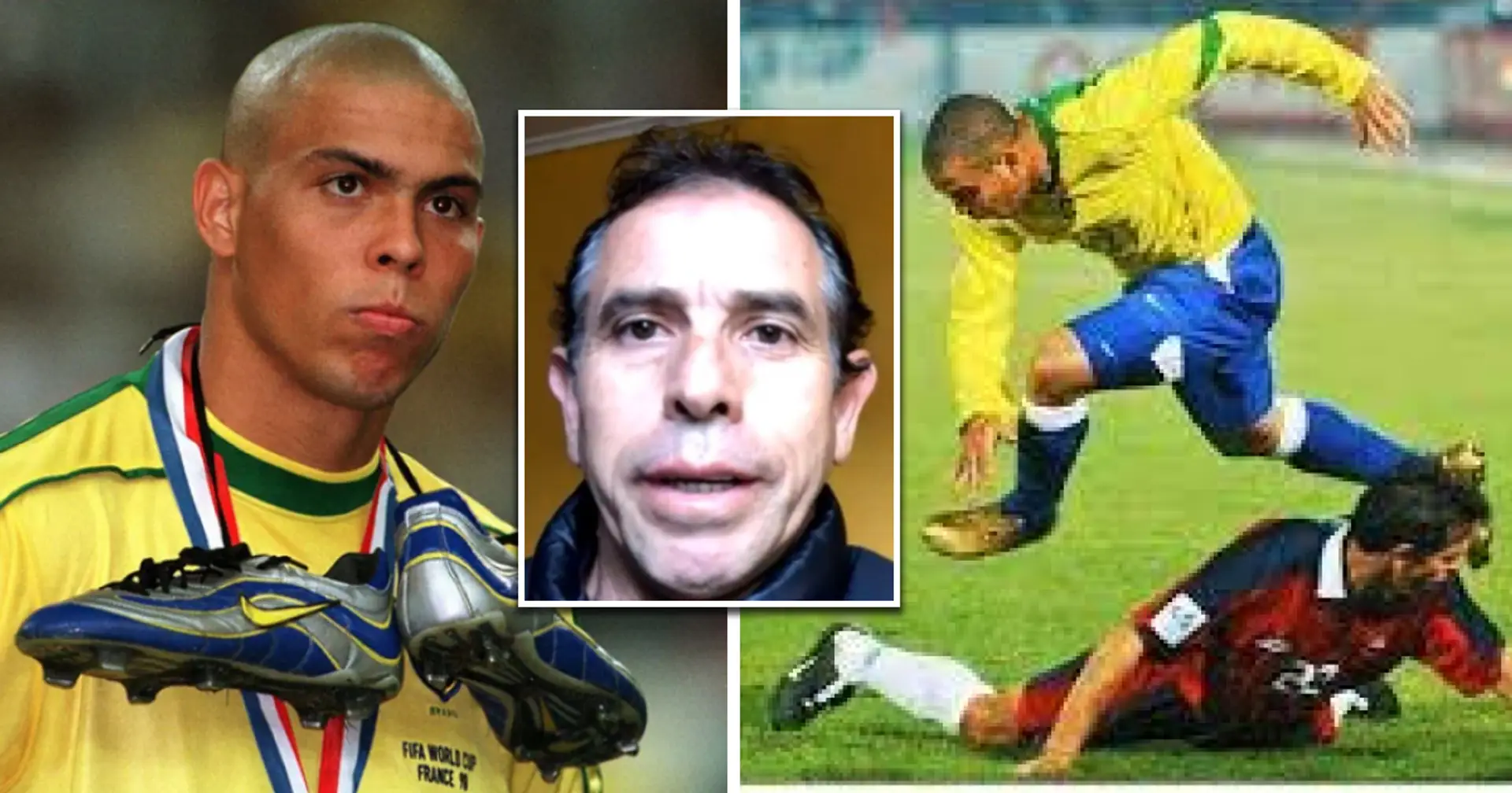 Come il calciatore cileno ha inventato il tackle "The Snake" per fermare Ronaldo il 'Fenomeno' 