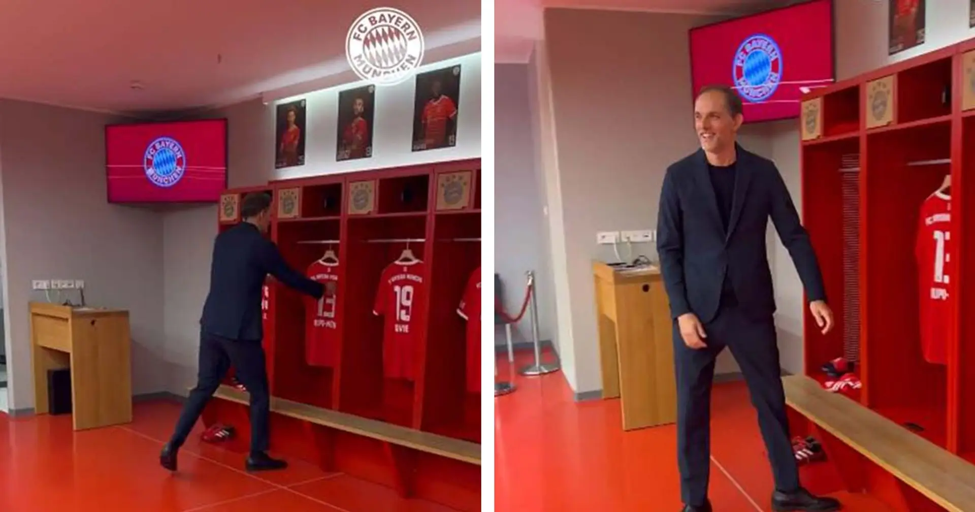 Insolite : Tuchel fonce directement vers la place d'un ancien joueur du PSG en découvrant le vestiaire du Bayern