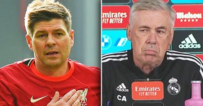 Ancelotti names one player who can 'reach Gerrard's levels', he's a Liverpool target
