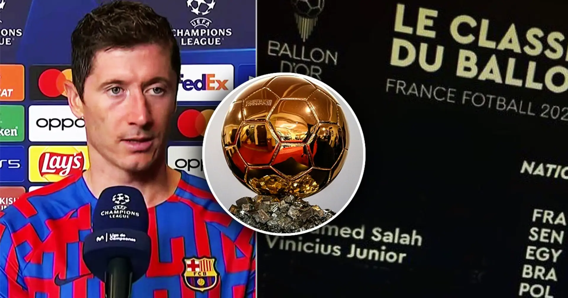 Geleakt: Ballon d'Or-Ergebnisse in sozialen Medien veröffentlicht, Gewinner des Jahres 2022 ist nicht Lewandowski
