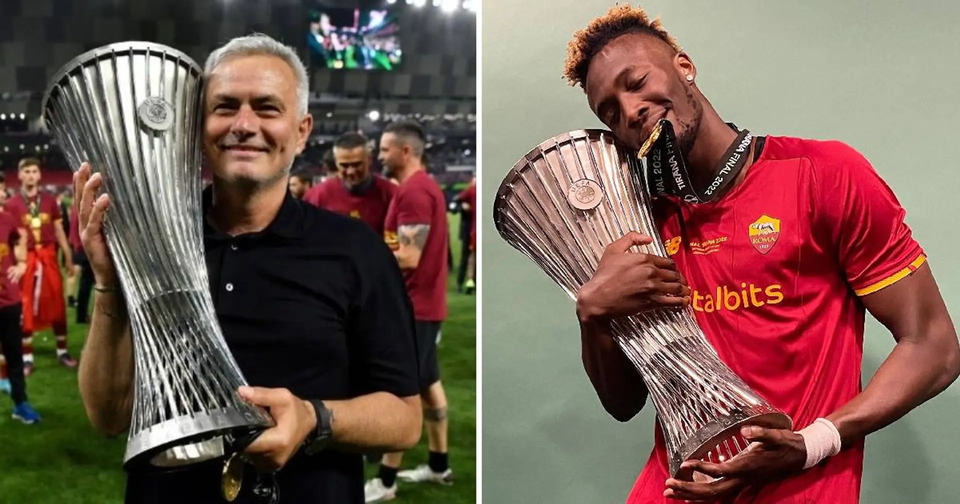 Mourinho and Tammy Abraham led Roma become first team to win UEFA Conference League