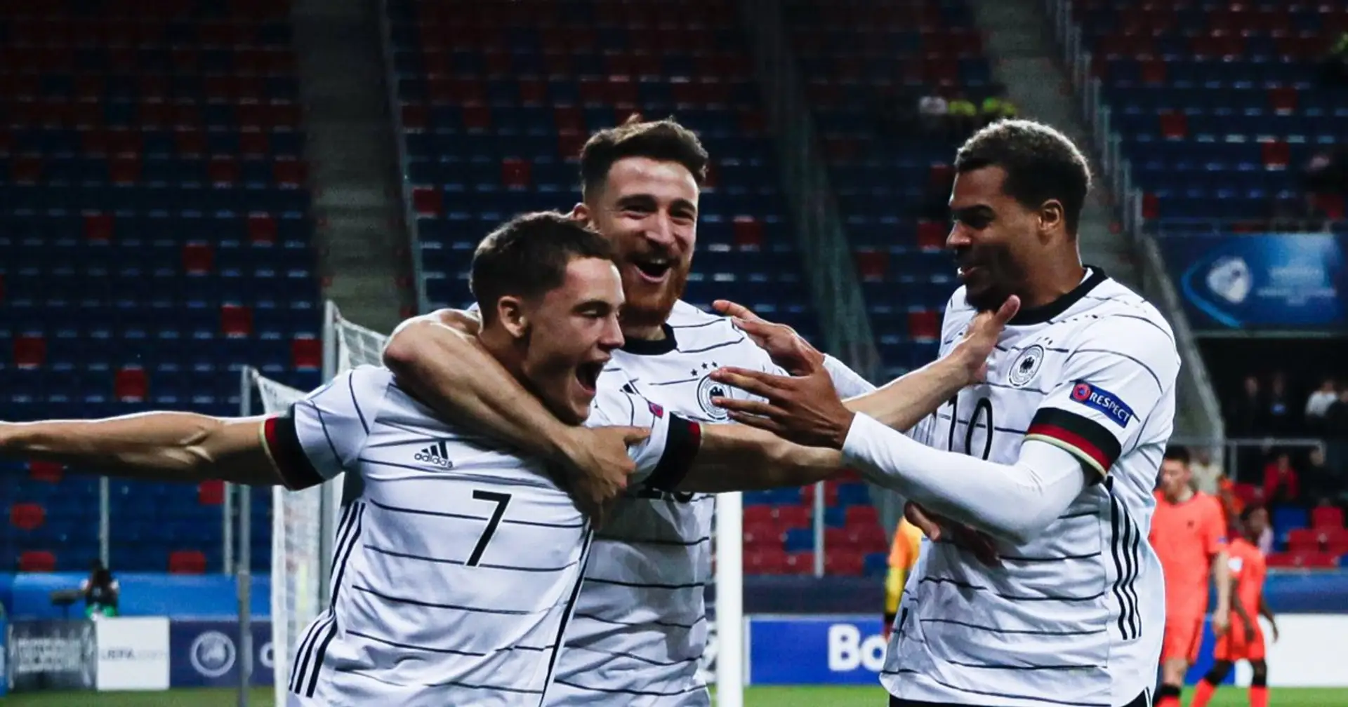 Deutschland U21 mit Lars Lukas Mai hat sich den Einstieg in die EM-Finale gesichert