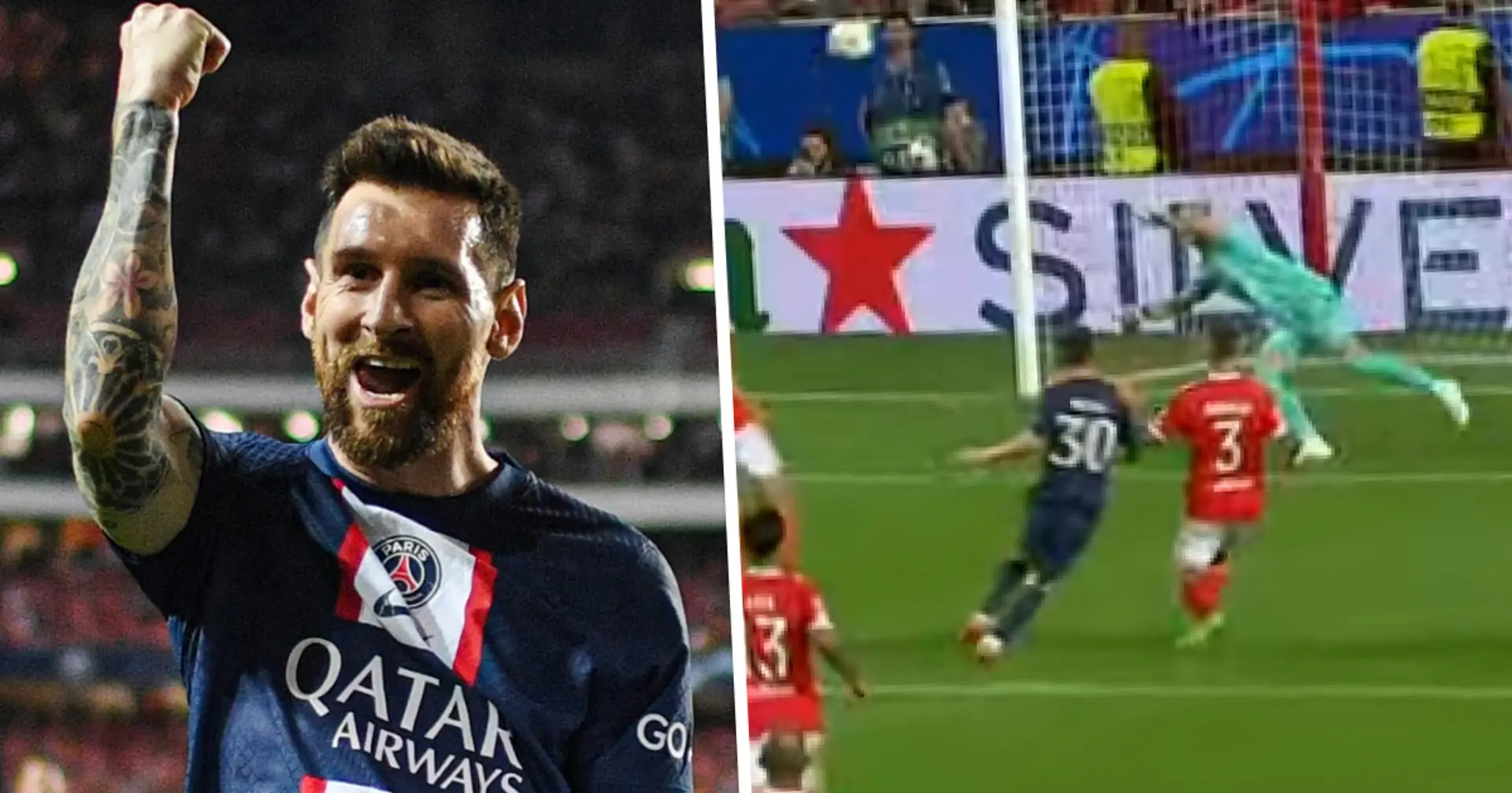 Messi scores stunner for PSG, makes Champions League history
