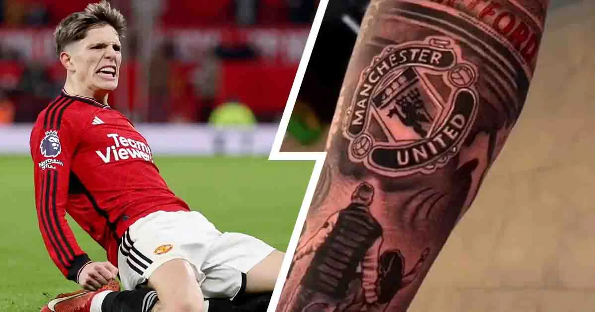 Two best pics as Garnacho pays ultimate homage to Man United with new arm tattoos