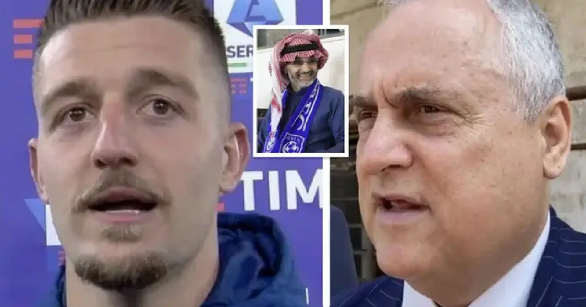 Lazio-Präsident verrät, was Milinkovic-Savic ihm in einem Telefonat über die Gerüchte aus Saudi-Arabien erzählt hat