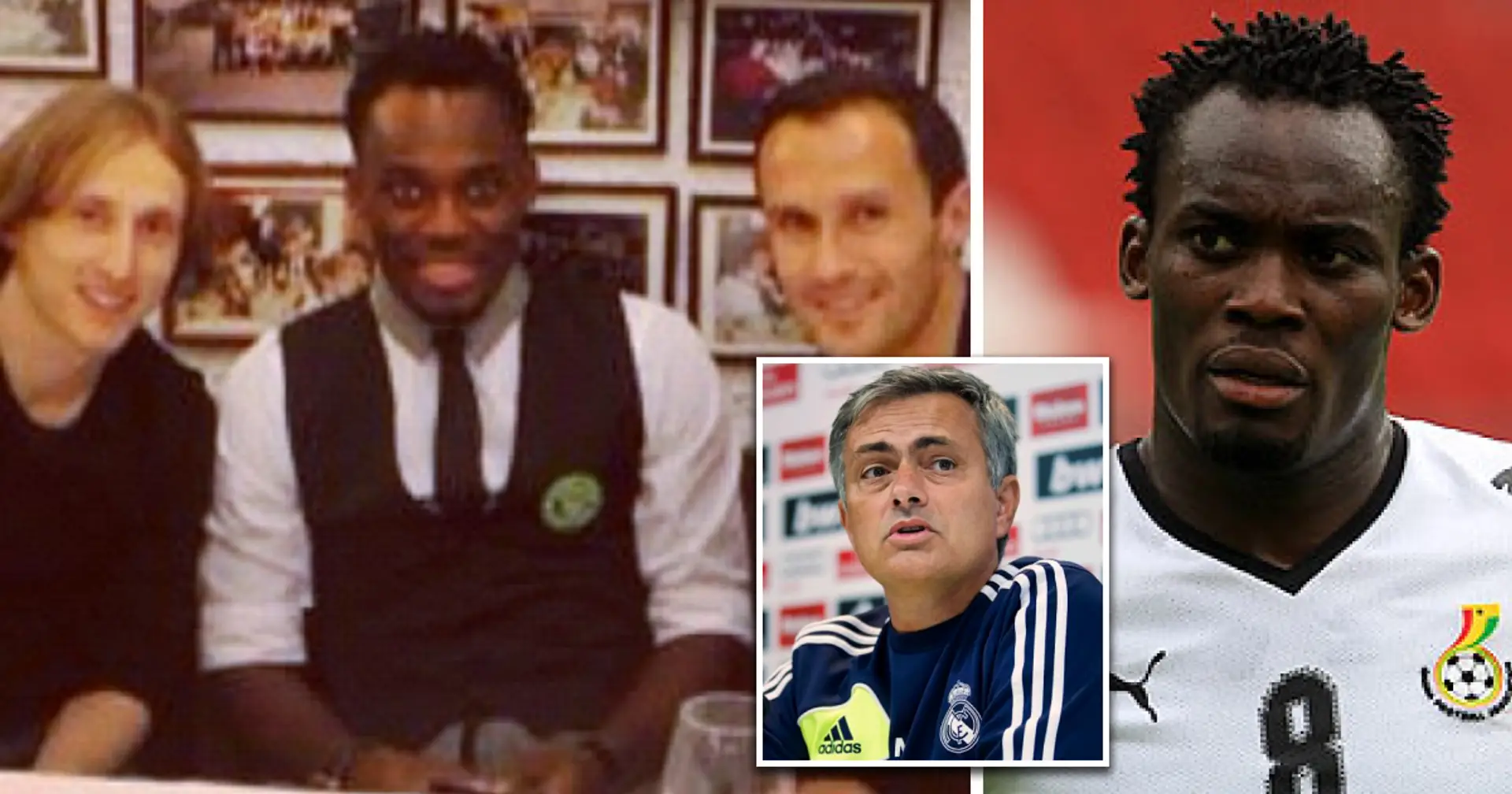 Only two Real Madrid players turned up to Michael Essien's birthday party
