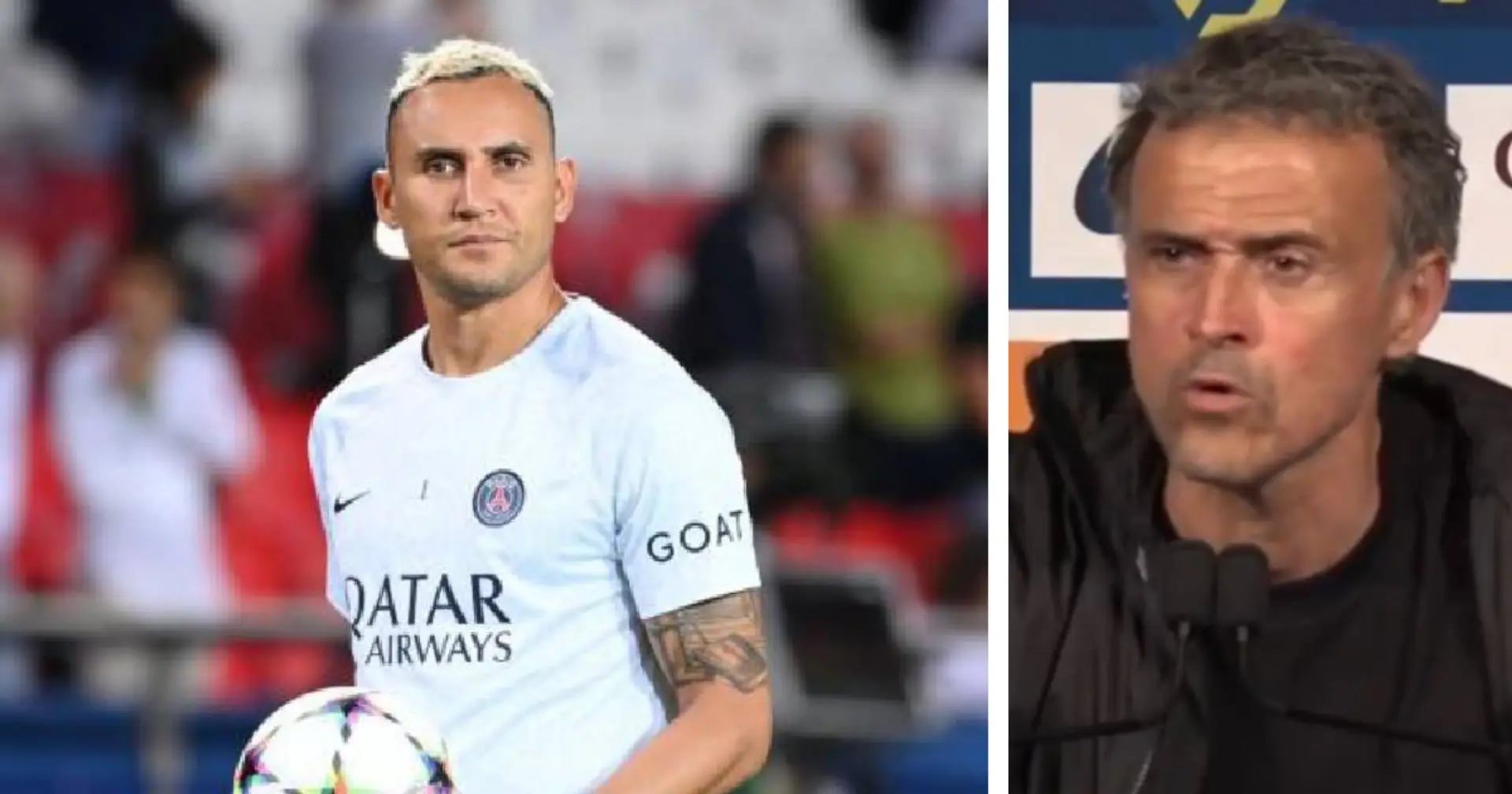 "Je ne savais pas" : Enrique dévoile pourquoi Navas n'a pas eu la moindre minute vs Toulouse malgré son épart du PSG