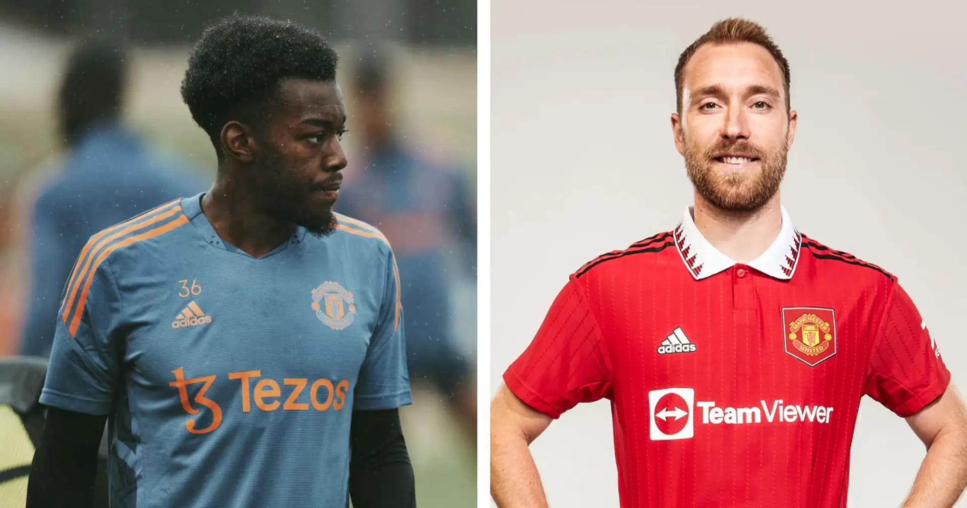 'That makes 3 of us!': Anthony Elanga welcomes 'another Scandinavian' Eriksen to Man United
