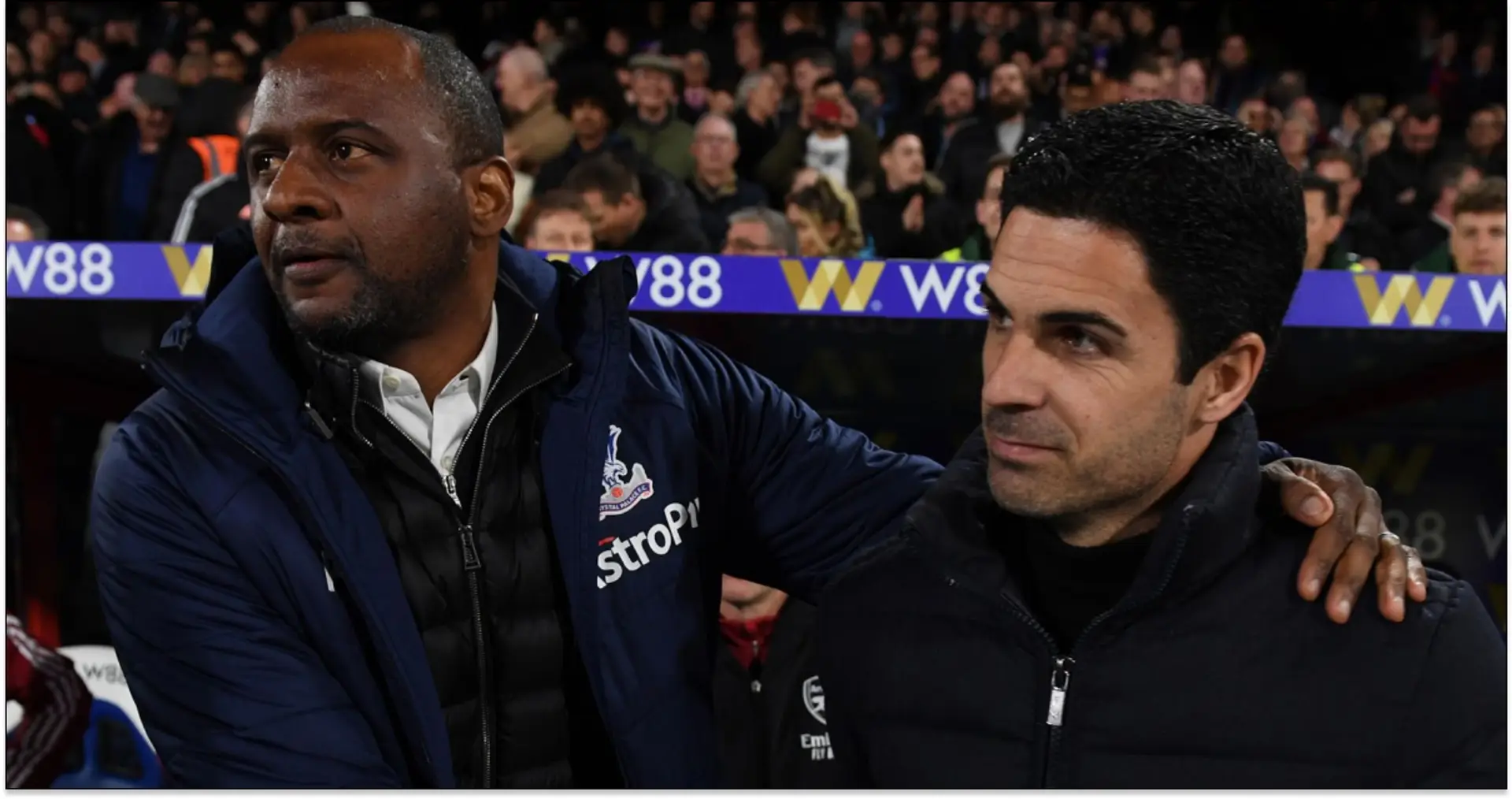 'Best luck for next chapter which will be really fascinating': Arteta sends message to sacked Vieira