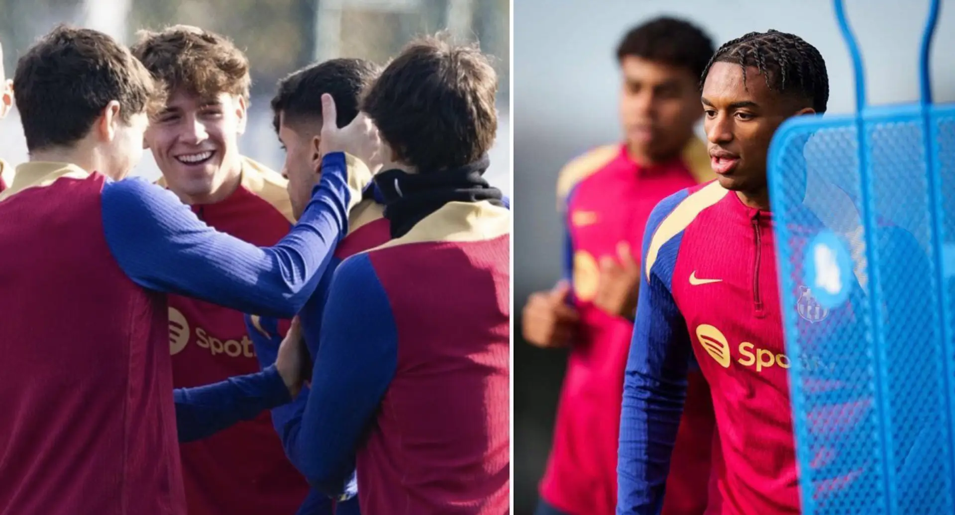 Warm Cancelo welcome and 5 more pics from Barca's final training ahead of Copa del Rey