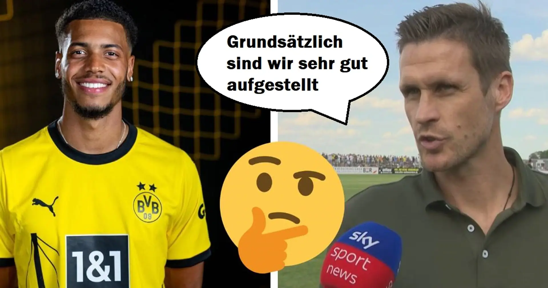 "Jetzt ersetzt Felix Nmecha gleich drei Spieler": Fans wundern sich über Kehls Worte, der den BVB sehr gut aufgestellt sieht