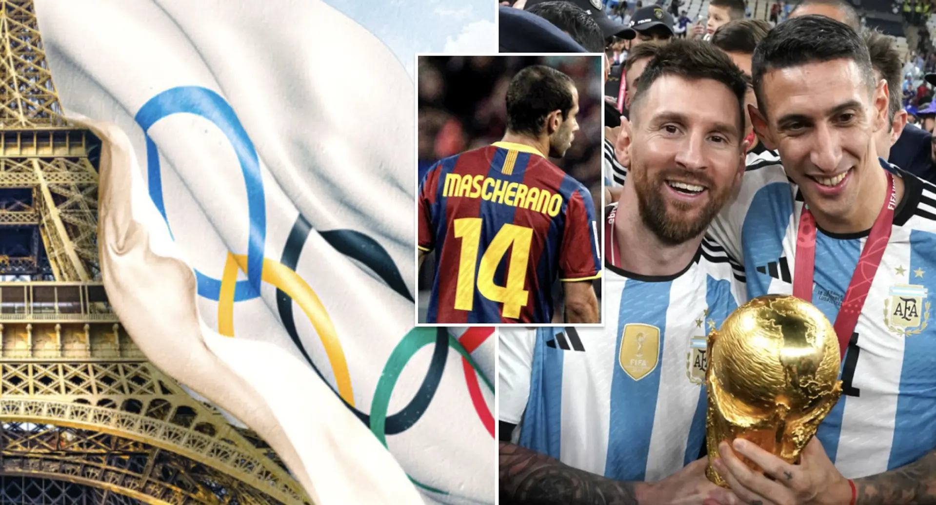 Mascherano invites Messi and Di Maria to Olympics — can they actually play in Paris?