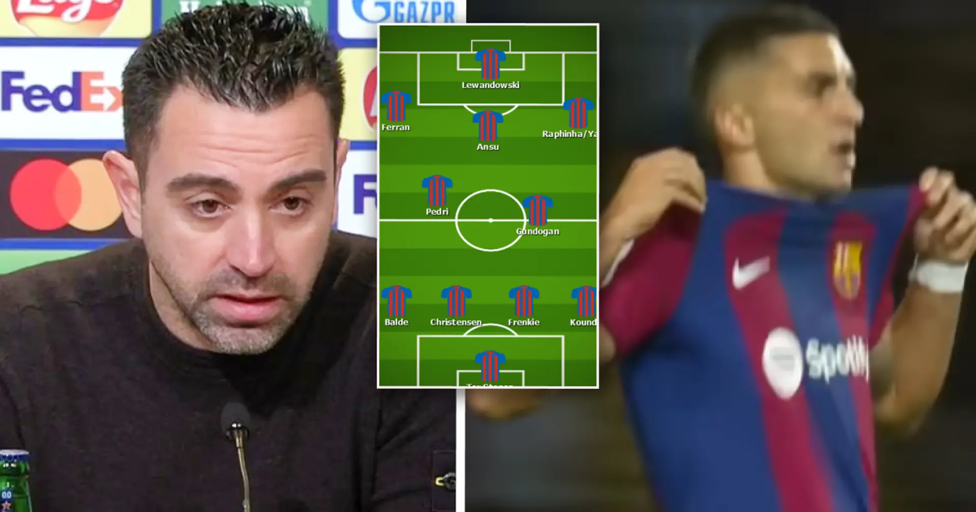 Xavi plans to start four attackers to get Barca scoring plenty goals — what it looks like 