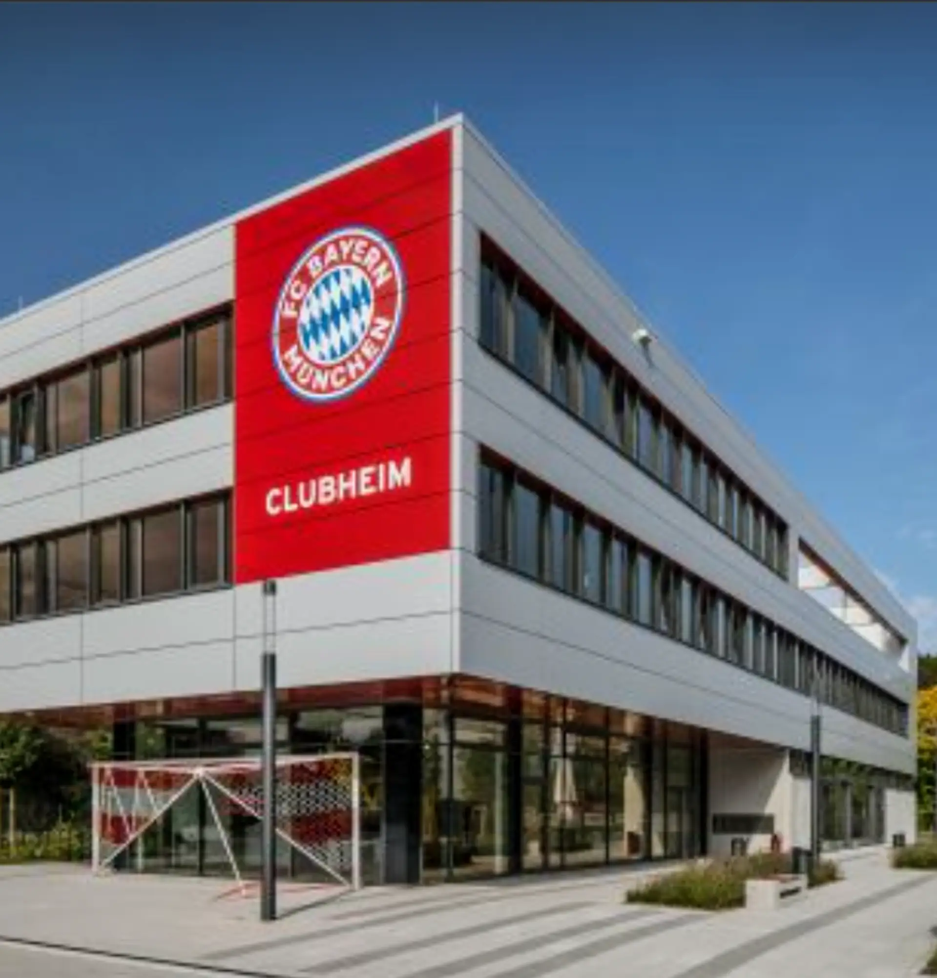 Das neue Clubheim des FC Bayern