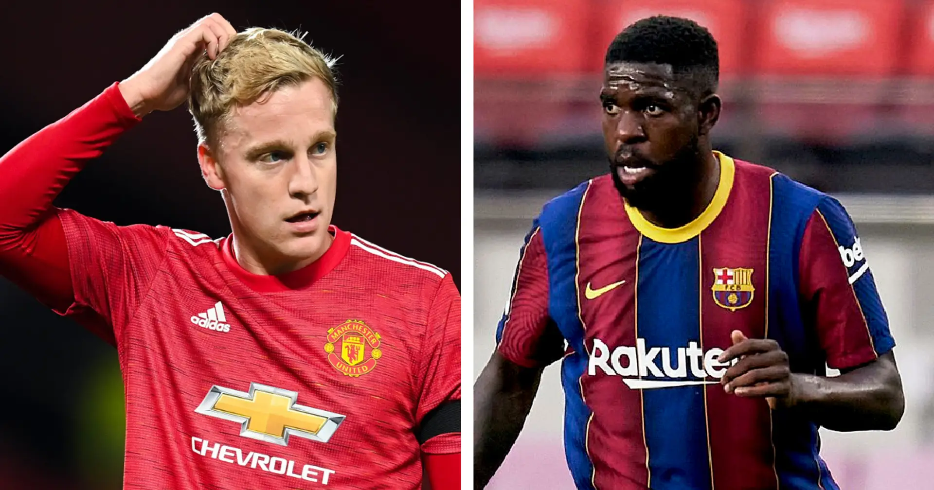 Donny van de Beek to be included in swap deal for Umtiti (reliability: 3 stars)