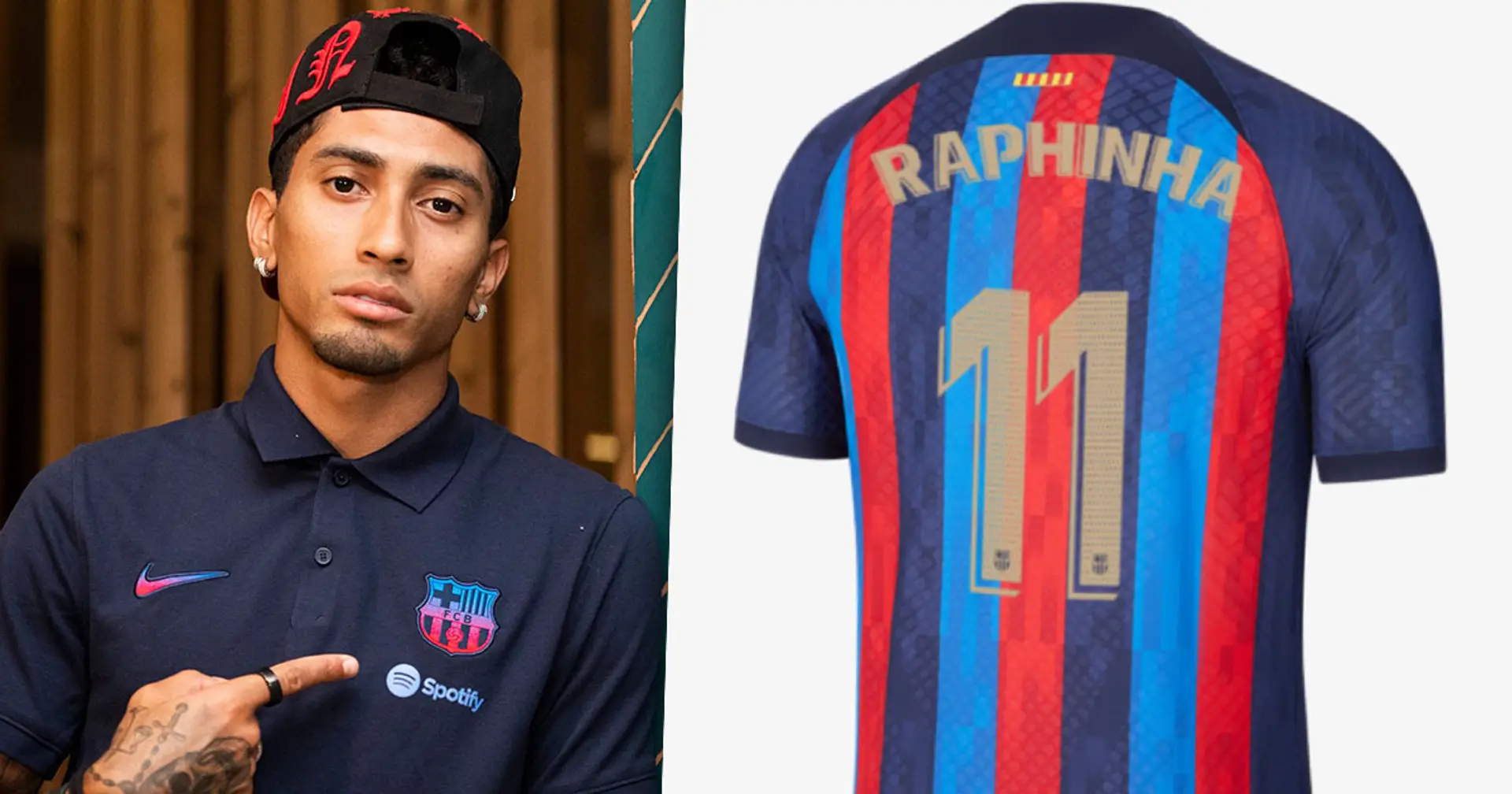 7 jersey numbers Barca can offer Raphinha – in pics