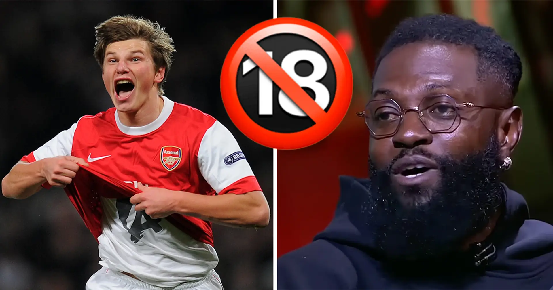 Adebayor: 'I know nobody who would watch porn at half-time. Only Andrey Arshavin'