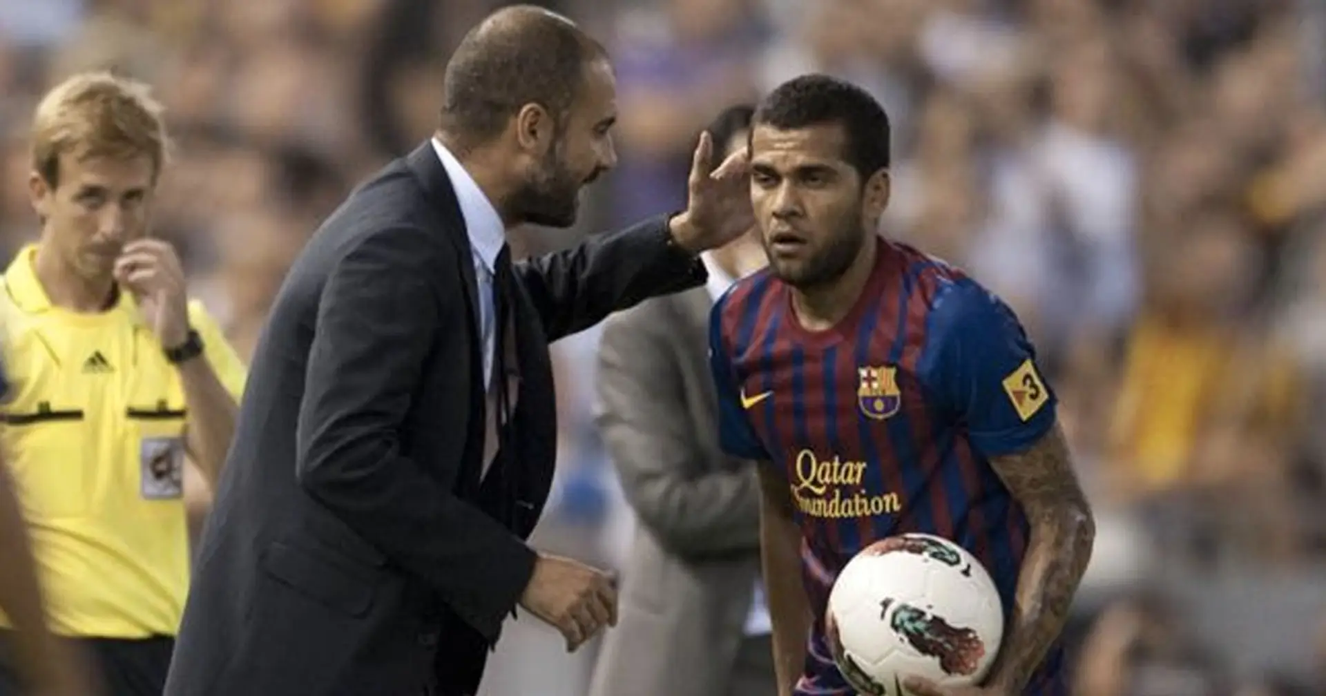 'I never thought a team could press for 95 minutes': Dani Alves recalls getting to know Pep's football