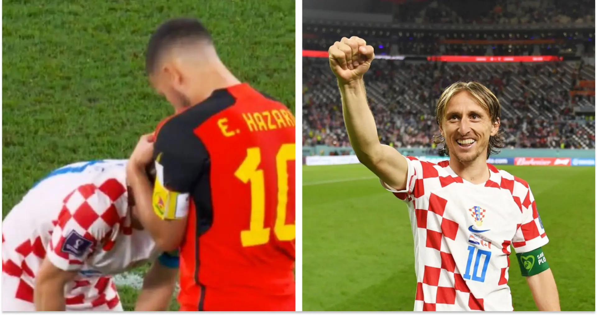 Modric qualifié pour les Play-offs de la Coupe du monde, la Belgique éliminée