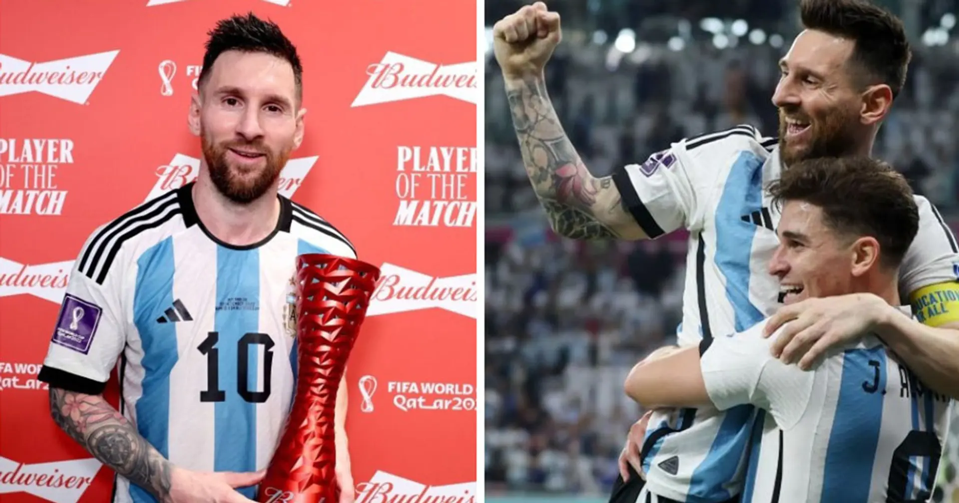 Ein weiterer Rekord für Messi: Keiner wurde so oft zum besten Spieler des Spiels gekürt 